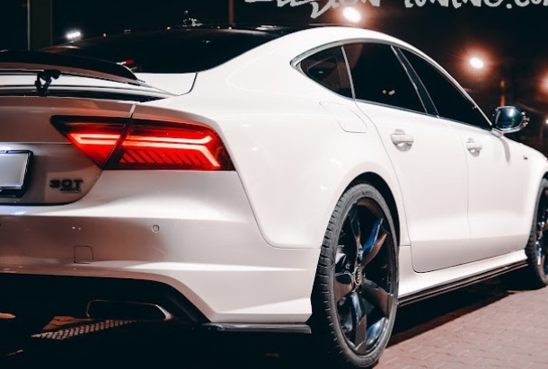 Тюнінг накладки (елерони) на край заднього бампера Audi S3 8Y рестайл Sportback вар. 4