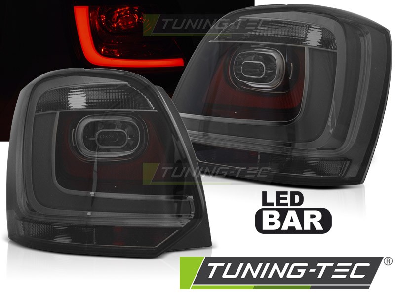 Ліхтарі задні LED BAR VOLKSWAGEN POLO 6R HATCHBACK тоновані