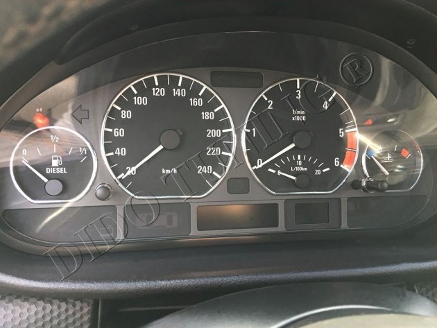 Кільця у щиток приладів BMW 3 E46 (Dido)