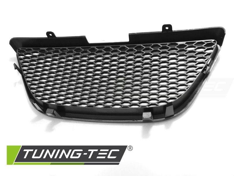Решітка радіатора SEAT IBIZA 6J стільники чорна/мат