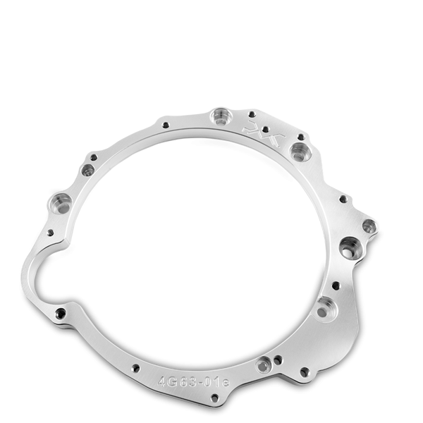 Gearbox adapter plate (перехідна плита) Mitsubishi 4G63 - Audi 01E 2.5 tdi