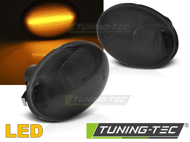 Тоновані LED повороти бічні MINI COOPER R56/R57/R58/R59 тоновані