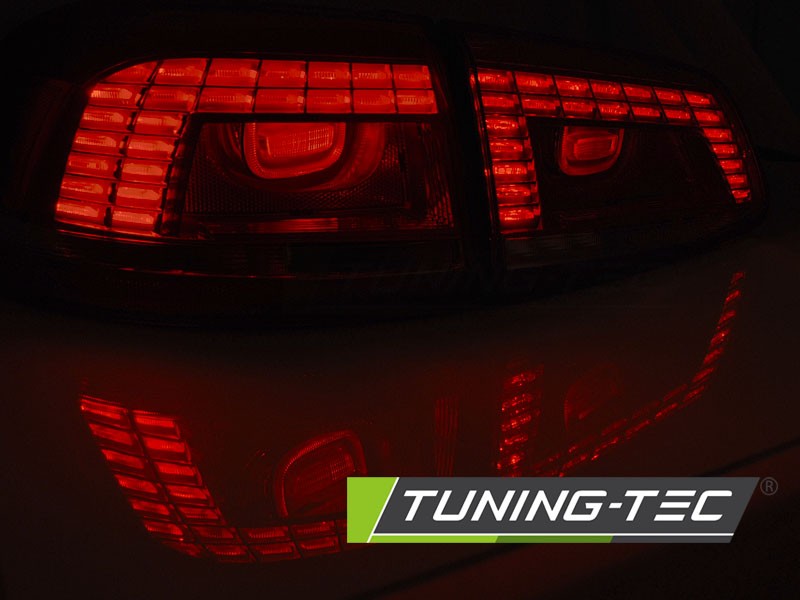 Ліхтарі задні світлодіодні Volkswagen Passat B7 універсал (темні)