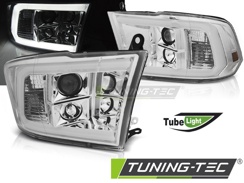 Передні лінзовані фари DODGE RAM TUBE LIGHT