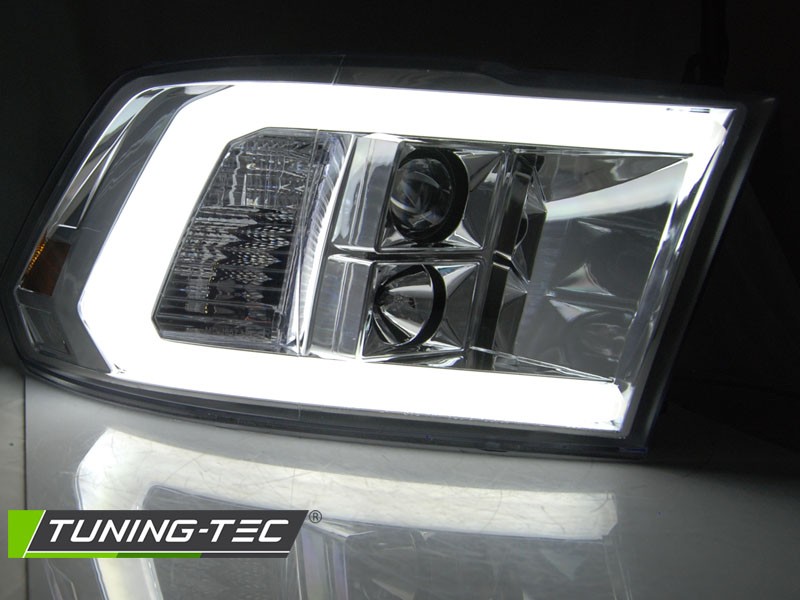 Передні лінзовані фари DODGE RAM TUBE LIGHT