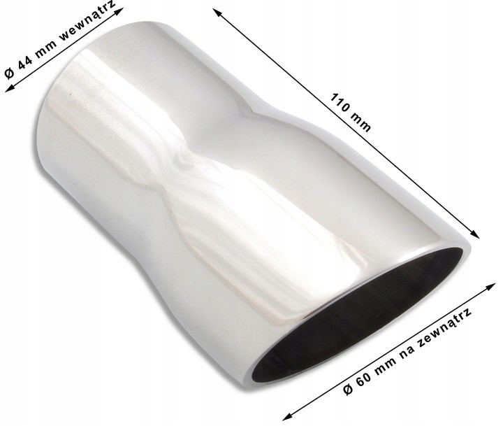 Насадка на глушник Ulter N1-53 скошена