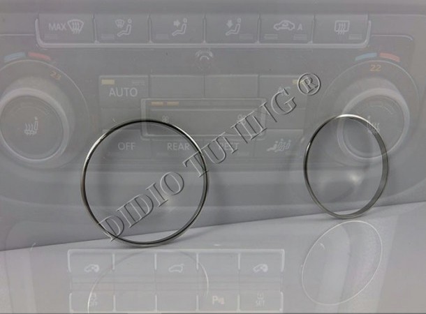Кільця на ручки пічки VW Amarok/ Caddy/ Golf/ Touran/ Eos/ Jetta/ Sirocco/ Tiguan/ T5/ T6/ CC/ Passat b7
