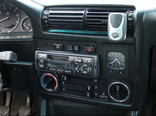 Хром кольца на ручки печки BMW E30