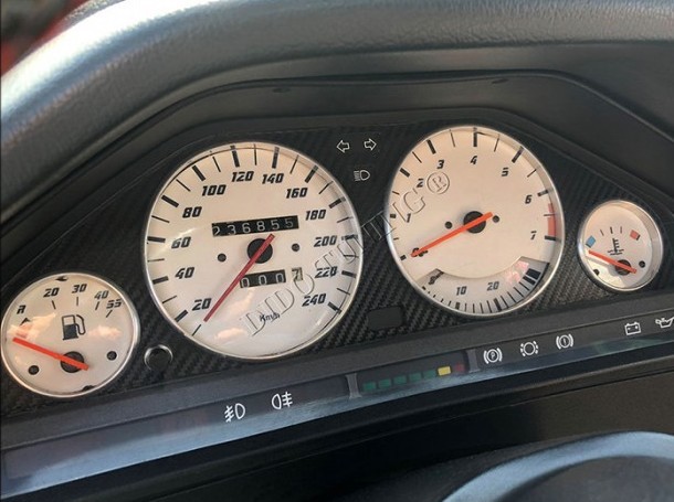 Хром кольца в щиток приборов BMW E30