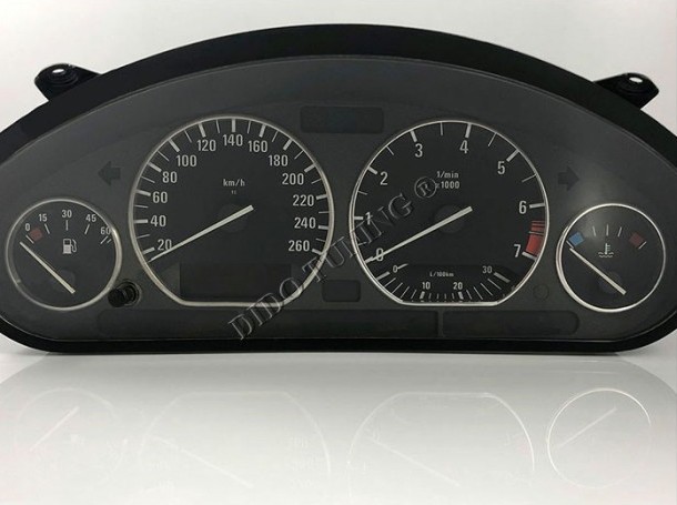 Хром кільця в щиток приладів BMW E36/Z3 (Dido)