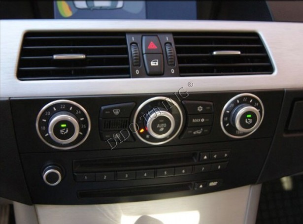 Кільця на ручки печі BMW E60/E61 матові
