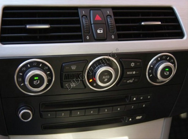 Кільця на ручки печі BMW E60/E61 матові
