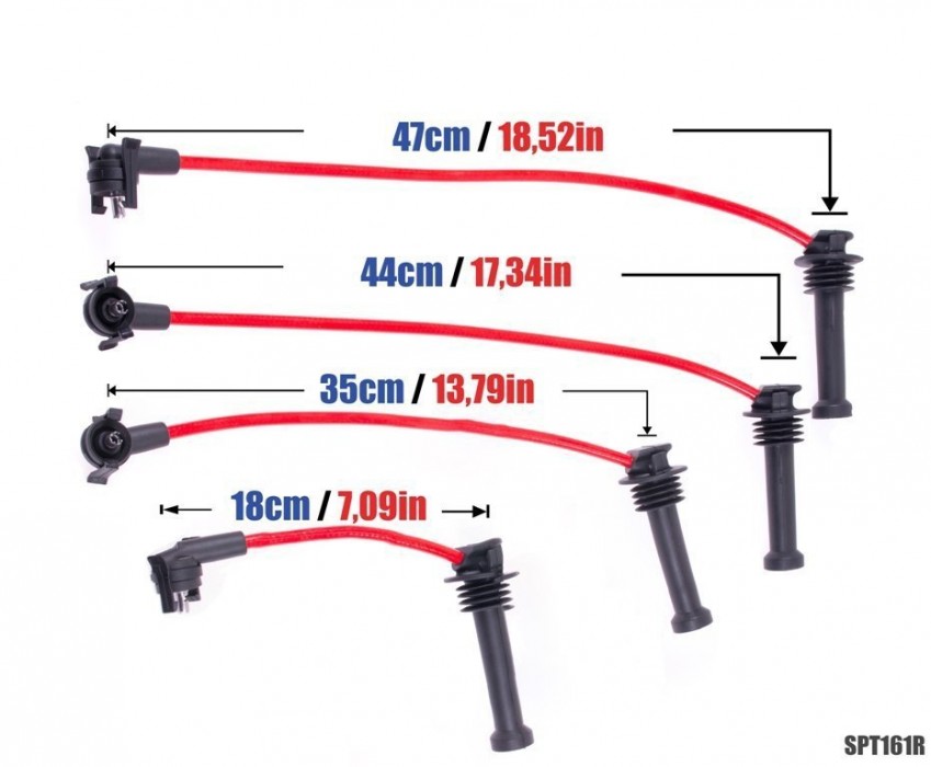 Провід запалювання PowerTEC FORD ESCORT FIESTA MONDEO PUMA 90-98