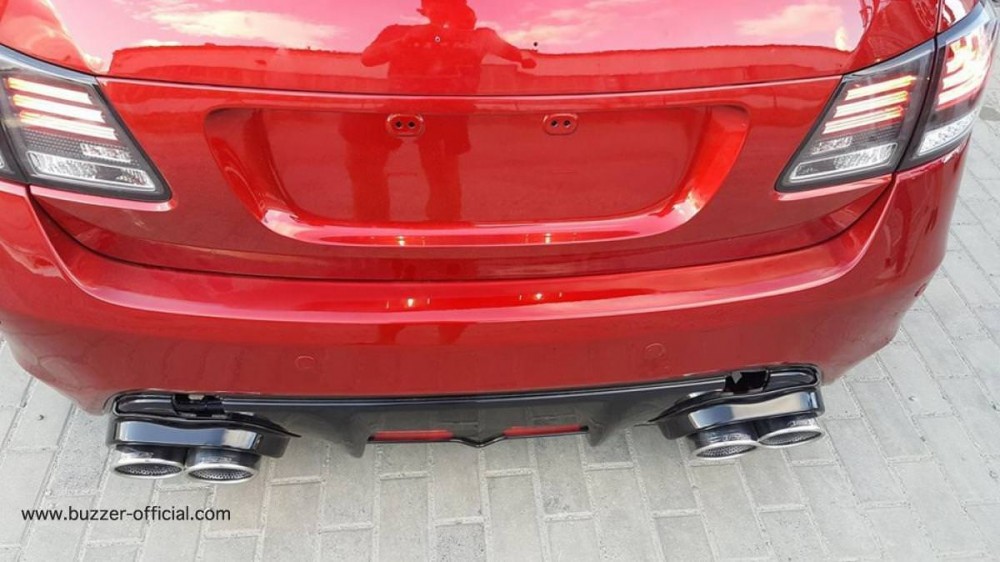 Насадка глушника Buzzer ZZ115X кругла 115 мм зі скосом