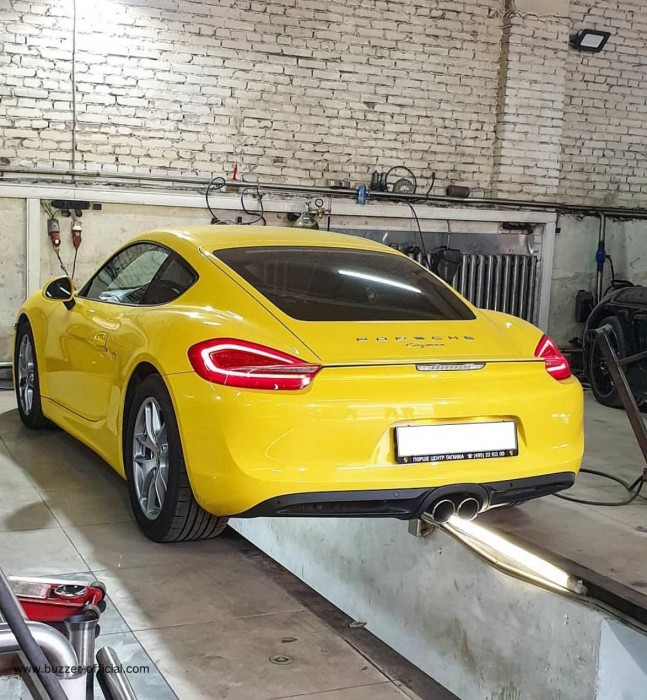 Насадка глушника Buzzer ZZ102X кругла 100 мм