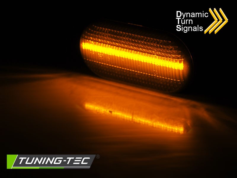 Тонированные LED повторители ПОВОРОТОВ  Nissan / Opel / Renault