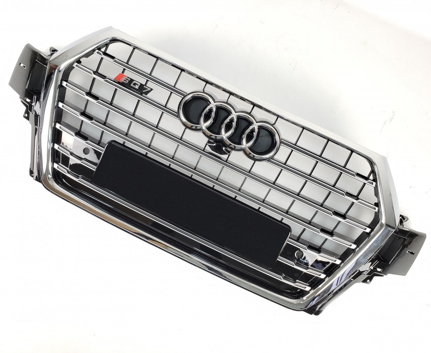 хромована решітка у передній бампер у стилі S-Line для AUDI Q7 4M