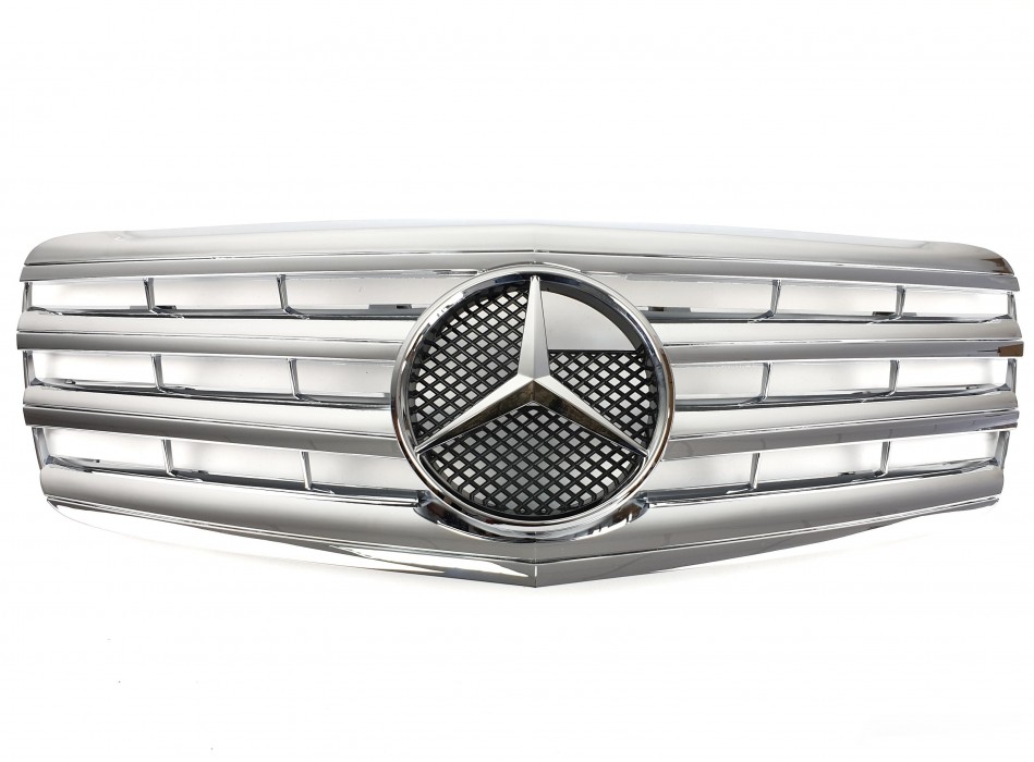 решітка для Mercedes E-Class W210 (Cl All Chrome)