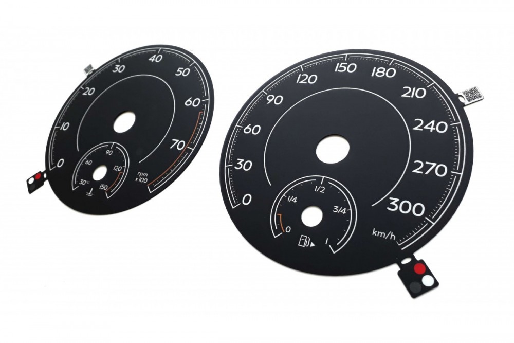 накладки в приладку для заміни миль на кілометр Bentley Bentayga