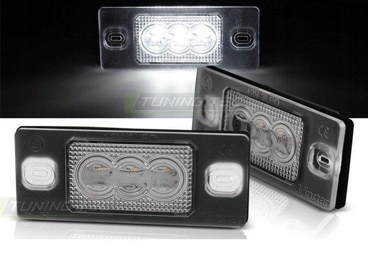 LED підсвічування номера VW Golf, Passat, Tiguan, Touareg / Cayenne