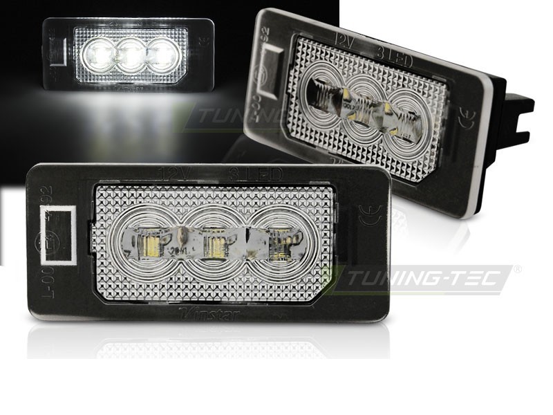 LED підсвічування номера AUDI Q5, A1, A4, A5, A6, A7, TT, VW PASSAT B6, SKODA FABIA, YETI, SUPERB