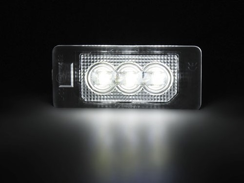 LED підсвічування номера AUDI Q5, A1, A4, A5, A6, A7, TT, VW PASSAT B6, SKODA FABIA, YETI, SUPERB