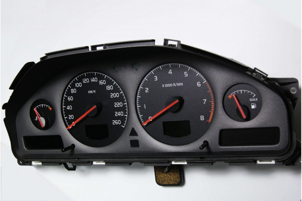Шкала-замінник миль на км Volvo S60/S70/S80/V70/XC70/XC90