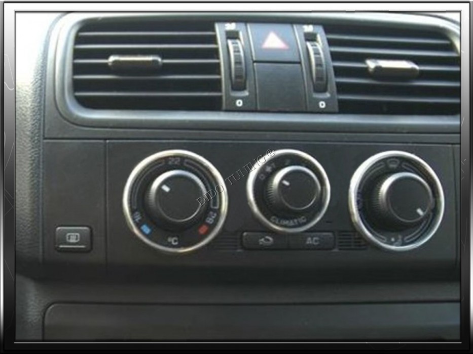 Кільця на ручки пічки Skoda Fabia II / Roomster