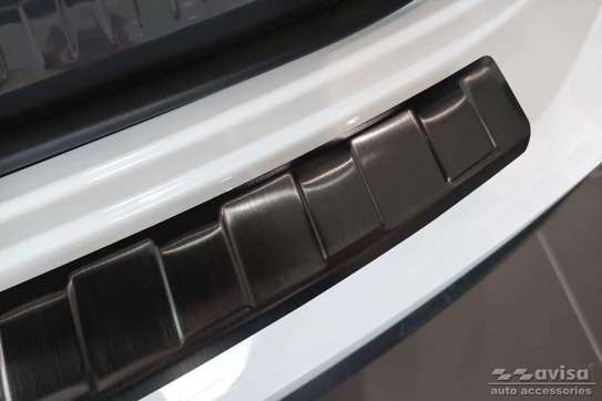 черная защитная накладка на задний бампер AUDI Q3 2