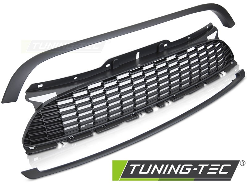 Тюнінгова решітка Mini Cooper R56/R57/R55 в стилі JCW, чорна матова