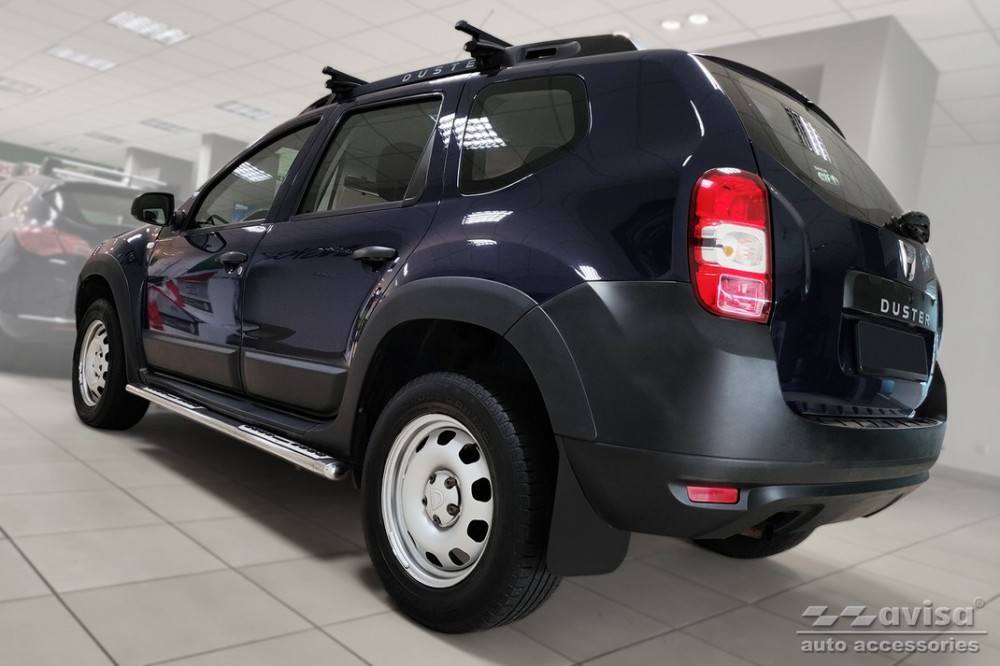 накладка STRONG з нержавіючої сталі на задній бампер Dacia Duster