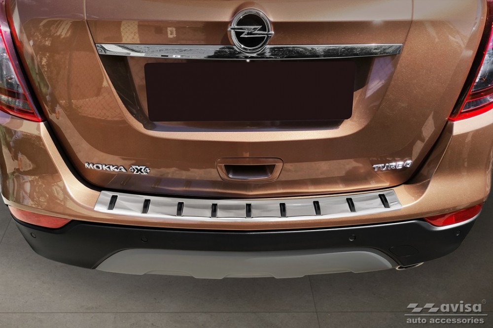 защитная накладка STRONG на задний бампер Opel Mokka X