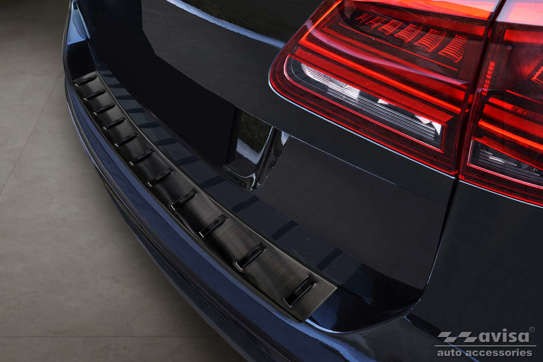 ЧОРНА НАКЛАДКА STRONG на задній бампер Seat Alhambra 2, VW Sharan 2