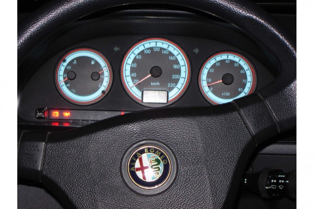 Тюнінгові накладки на шкали приладів Alfa Romeo 145, 146 варіант 1