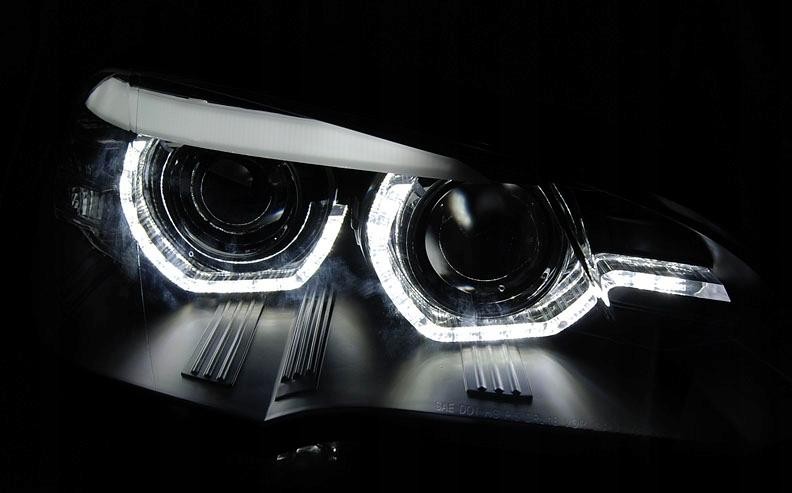 Передні фари BMW X5 E70 дорестайл без AFS, під заводс. ксенон