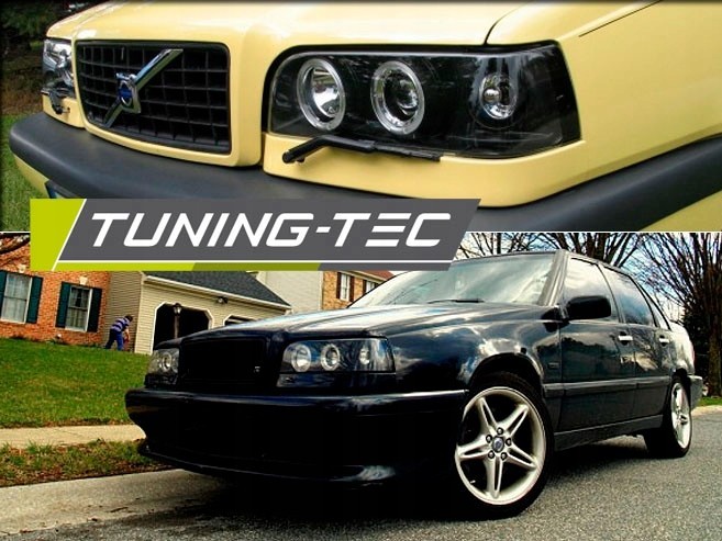 Тюнінгові фари передні VOLVO 850 з кільцями