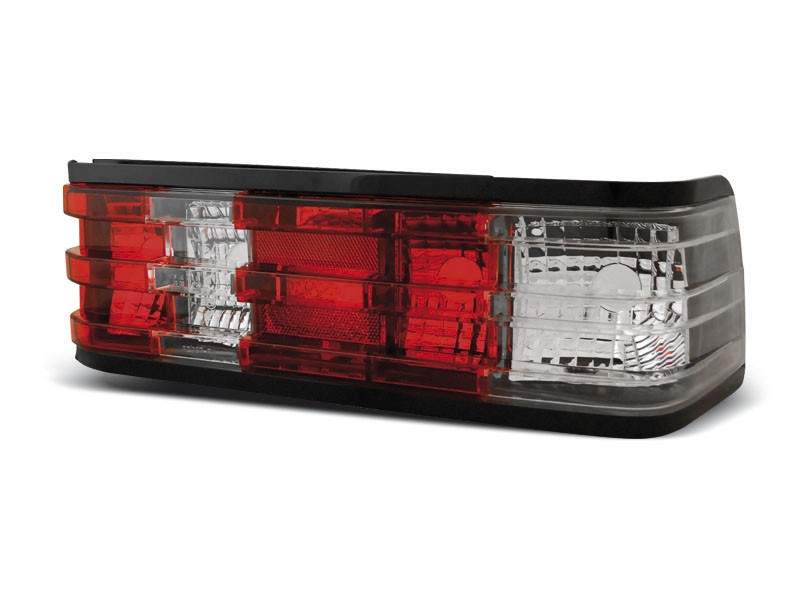 Тюнинговые фонари задние MERCEDES W201 / 190 red white