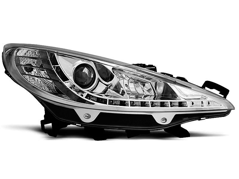 Передні тюнінгові фари з лінзами PEUGEOT 207