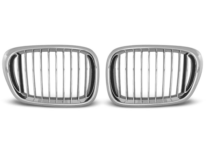 Решітка радіатора (ніздрі) BMW E39 хром