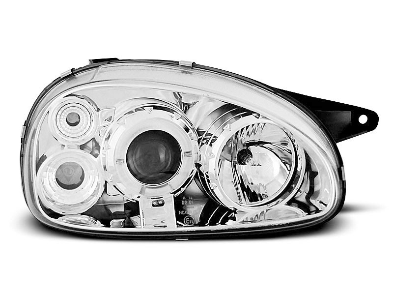Лінзовані передні фари OPEL CORSA B