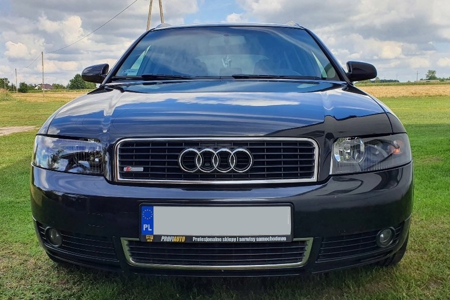 Фари передні чорні для Audi A4 B6 Sedan / Avant 2000-2004