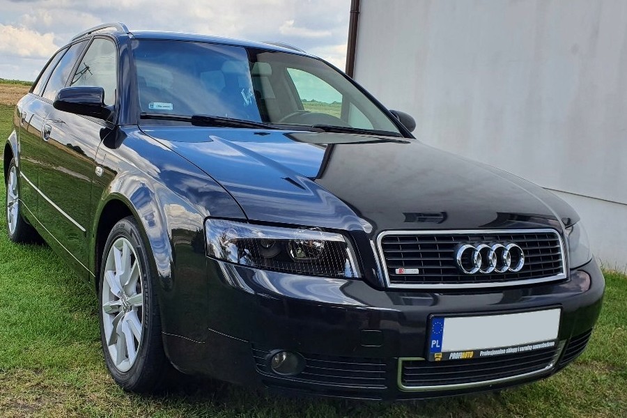 Фари передні чорні для Audi A4 B6 Sedan / Avant 2000-2004