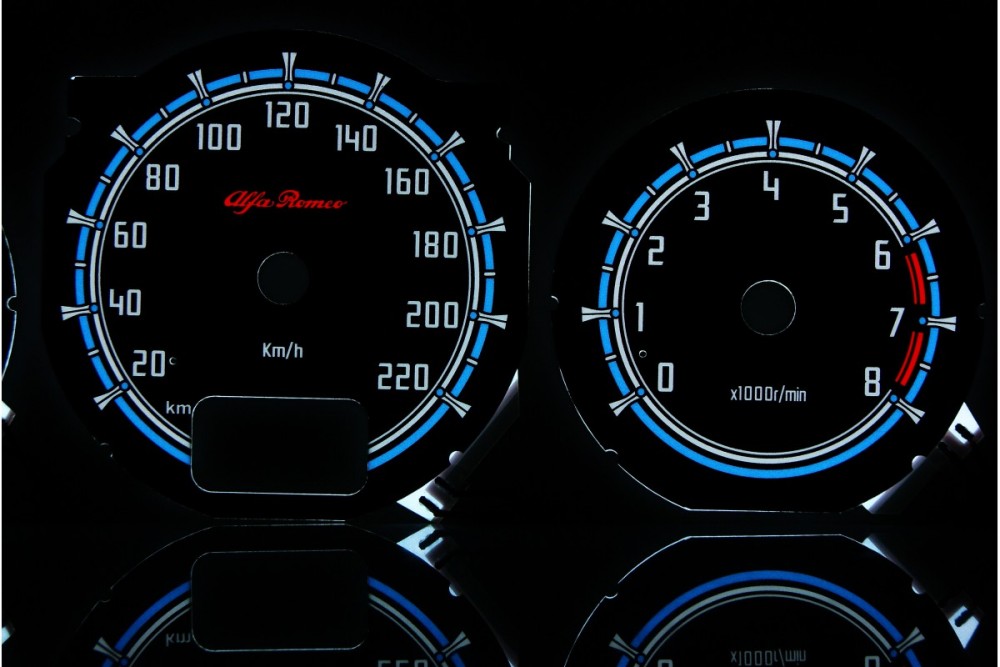 Шкали приладів Alfa Romeo 145 / 146 варіант 2
