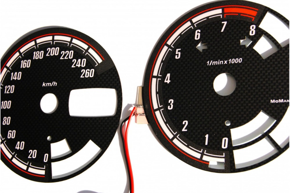 Тюнінгові шкали приладів Alfa Romeo 156 варіант 1