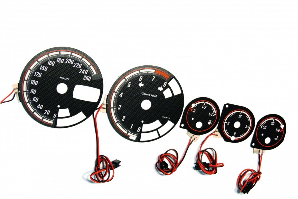 Тюнінгові шкали приладів Alfa Romeo 156 варіант 1