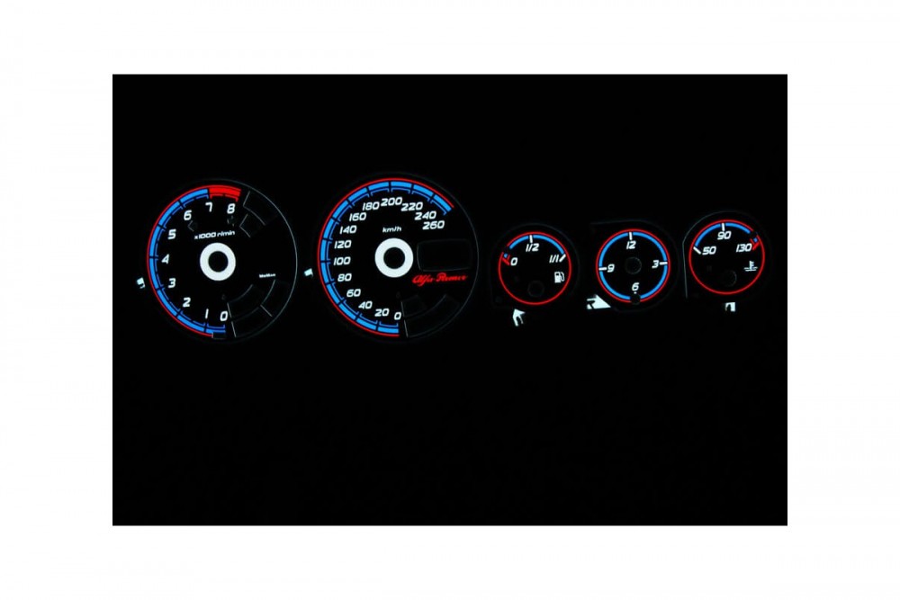 Плазмові шкали приладів Alfa Romeo 156 варіант 3