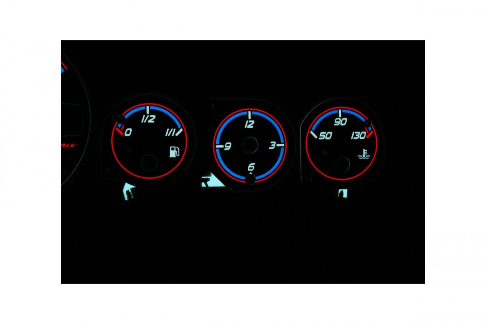 Тюнінг накладки (шкали) в щиток Alfa Romeo 156 варіант 4