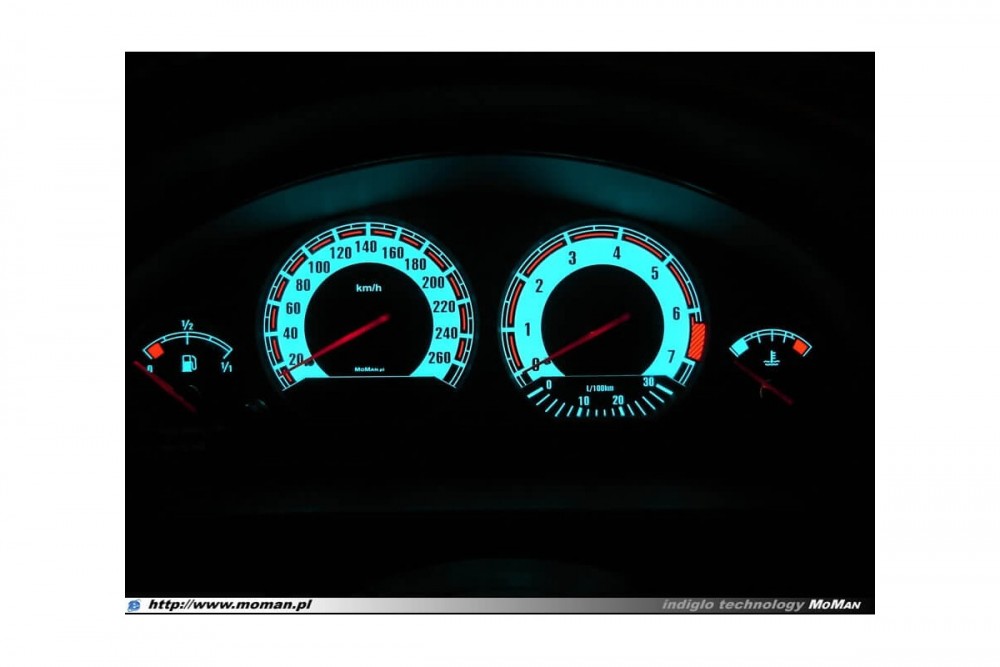 Тюнінгові накладки в щиток приладів BMW 3 E36/Z3 версія 1