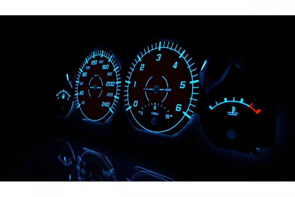 Накладки для тюнінгу щитка приладів BMW E46 версія 5