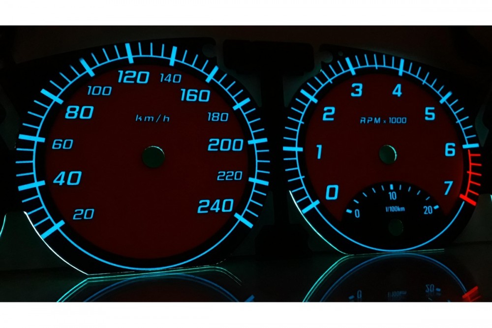 Тюнінг накладки на панель приладів BMW E46 версія 6